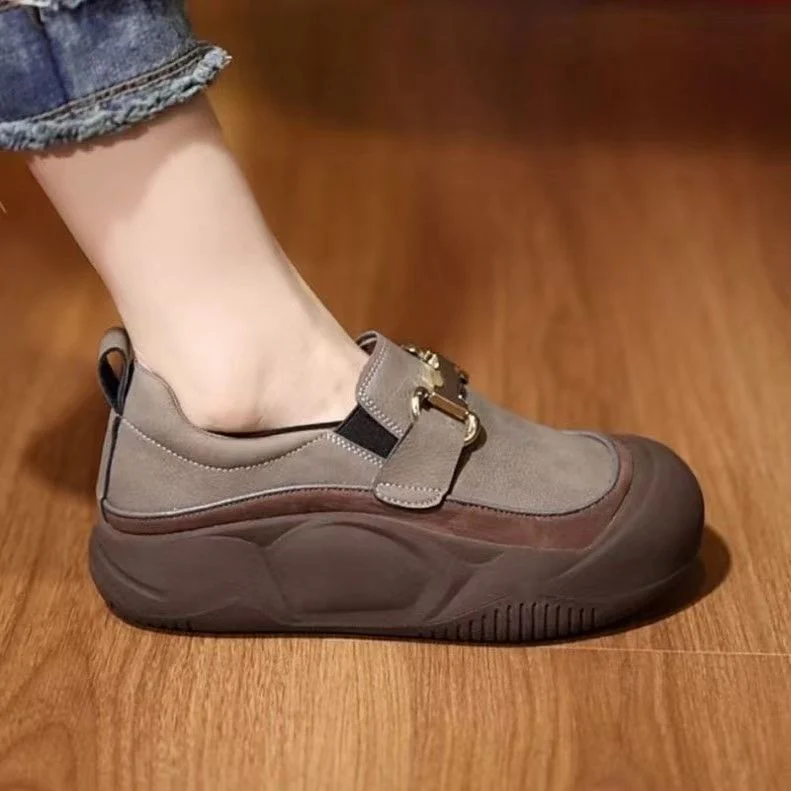 Damen modische Slipper mit innovativer Sohle und praktischem Riemen Heidi Mode - Image 3