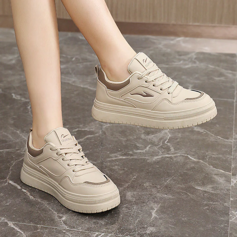 Damen modische Sneaker mit atmungsaktivem Obermaterial und dämpfender Laufsohle Heidi Mode - Image 2