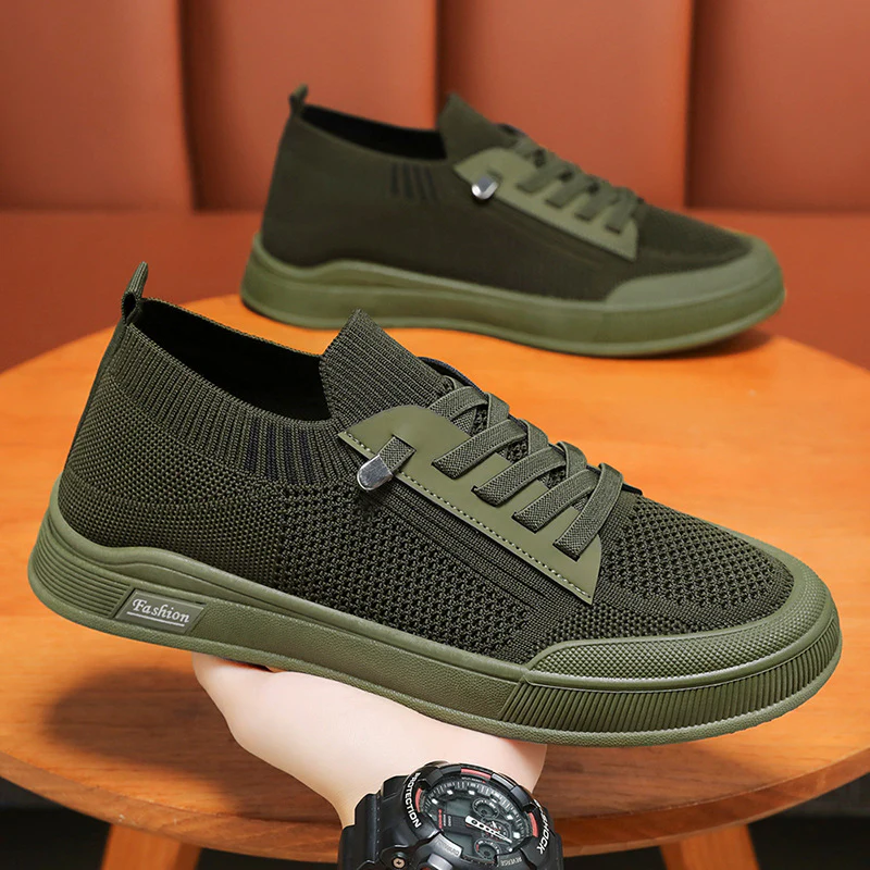 Damen Modische Sneaker mit atmungsaktivem Strickoberteil Heidi Mode - Image 6