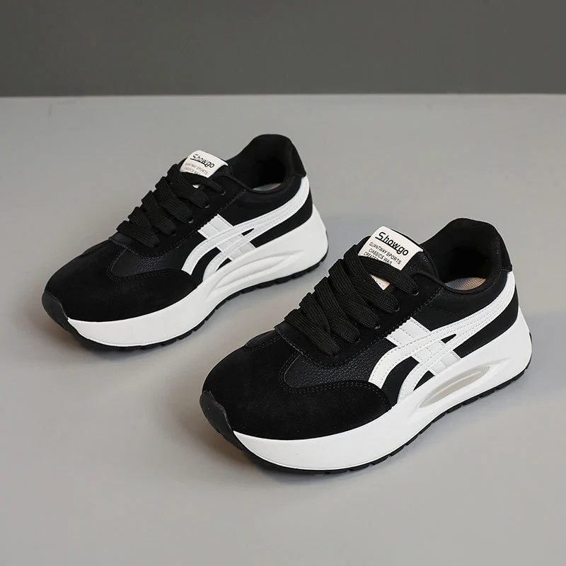 Damen Modische Sneaker mit attraktivem Plateau und atmungsaktivem Obermaterial Heidi Mode - Image 7