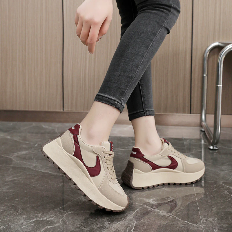 Damen Modische Sneaker mit ausgezeichneter Dämpfung und atmungsaktivem Obermaterial Heidi Mode - Image 3