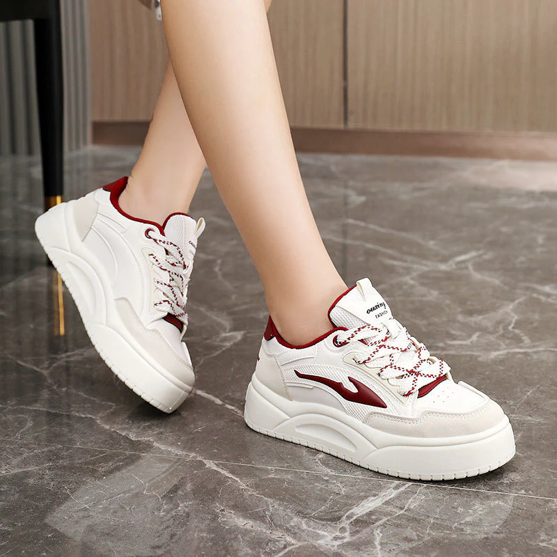 Damen modische Sneaker mit dämpfender Laufsohle und atmungsaktivem Obermaterial Heidi Mode - Image 3