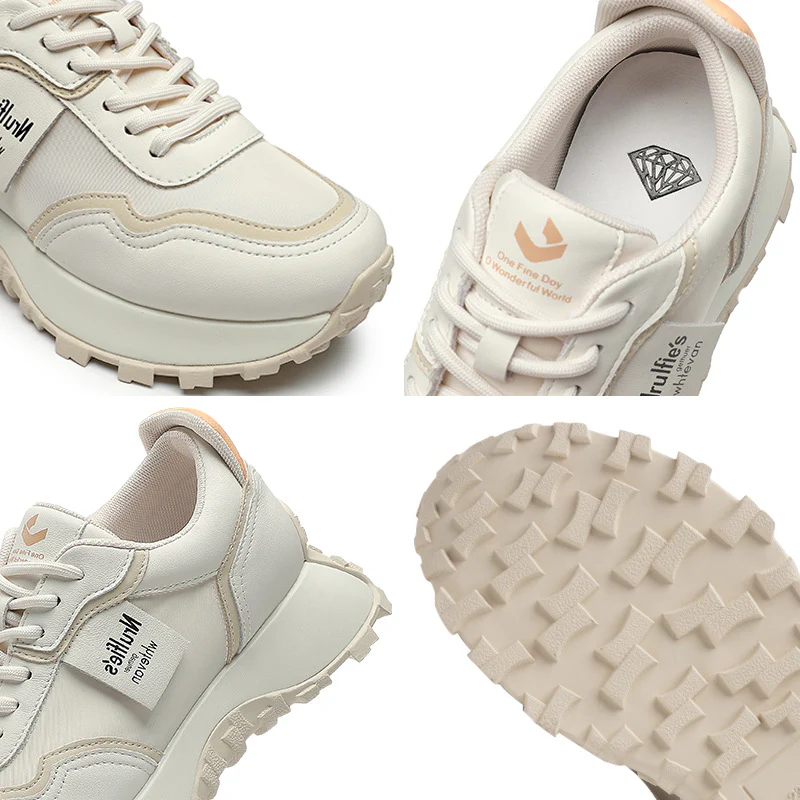 Damen modische Sneaker mit dämpfender Sohle und sportlichem Design Heidi Mode - Image 4