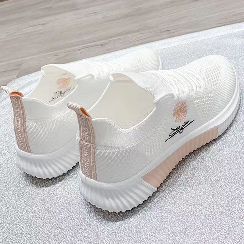 Damen modische Sneaker mit floralem Design und elastischem Einsatz Heidi Mode - Image 6