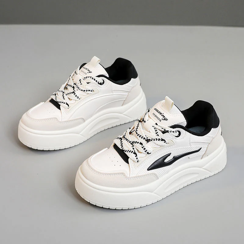 Damen modische Sneaker mit gepolsterter Innensohle und rutschfester Laufsohle Heidi Mode - Image 7