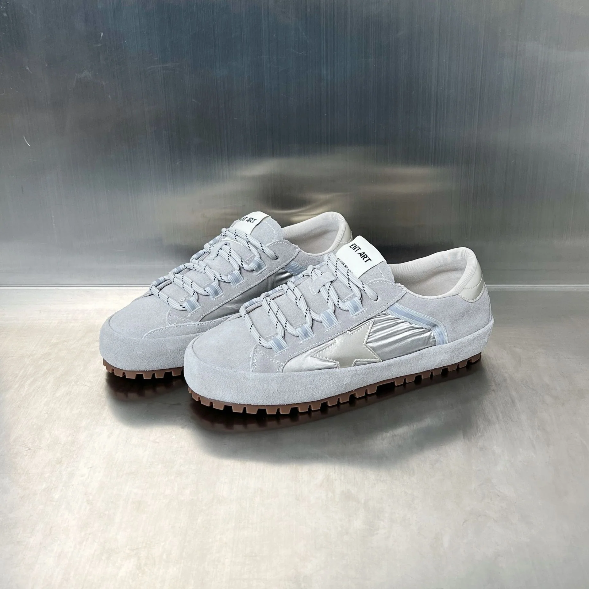Damen Modische Sneaker mit hochgezogener Sohle und atmungsaktivem Obermaterial Heidi Mode - Image 6