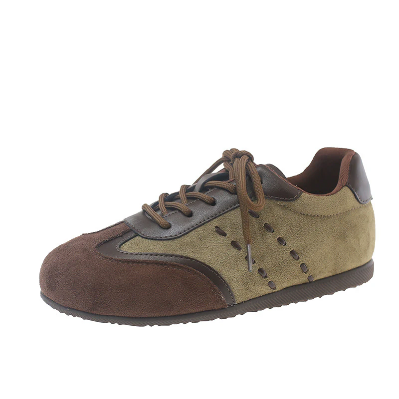 Damen modische Sneaker mit hochwertigem Wildleder-Obermaterial und innovativem Design Heidi Mode - Image 9