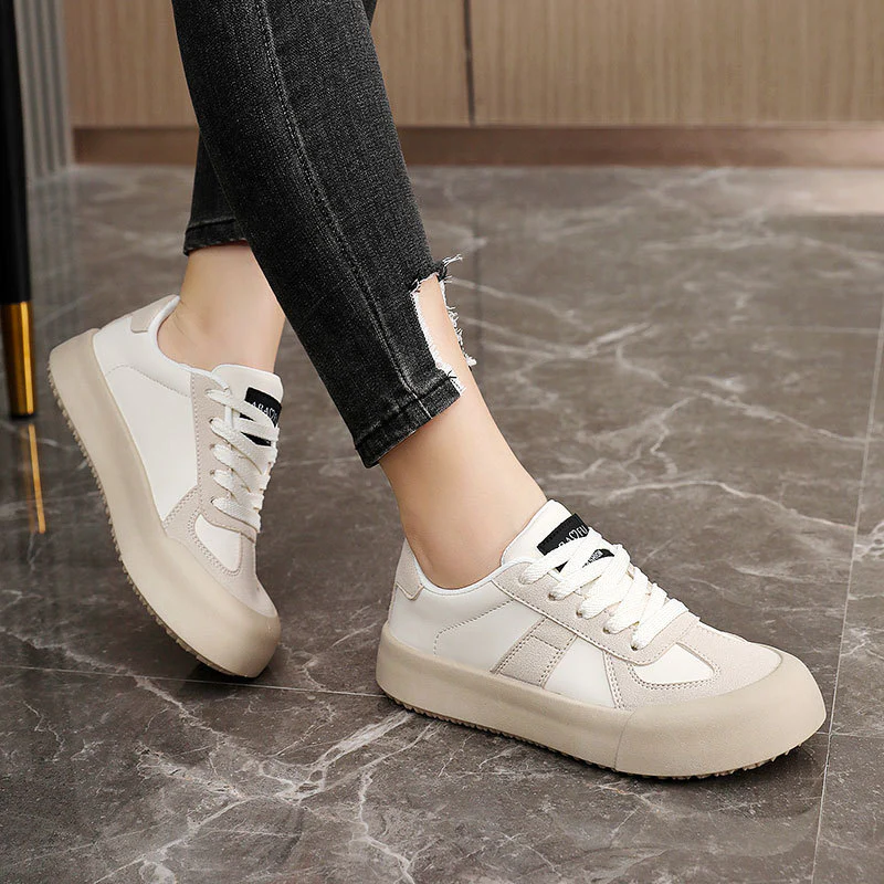 Damen modische Sneaker mit hochwertigem Wildleder und atmungsaktivem Mesh-Obermaterial Heidi Mode - Image 4