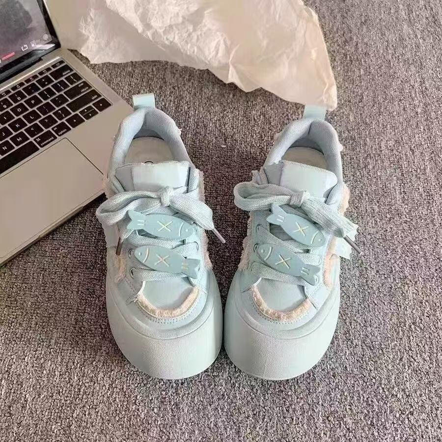 Damen Modische Sneaker mit innovativem Sohlenprofil und elastischem Schnürsystem Heidi Mode - Image 3