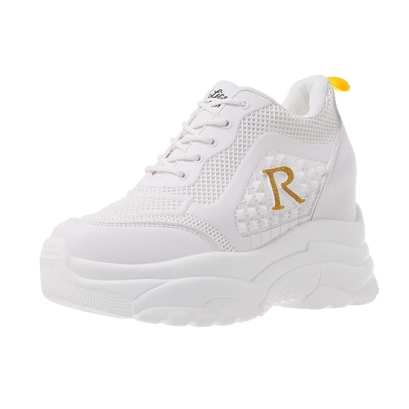 Damen modische Sneaker mit luftigen Netzdetails und rutschfester Sohle Heidi Mode - Image 6