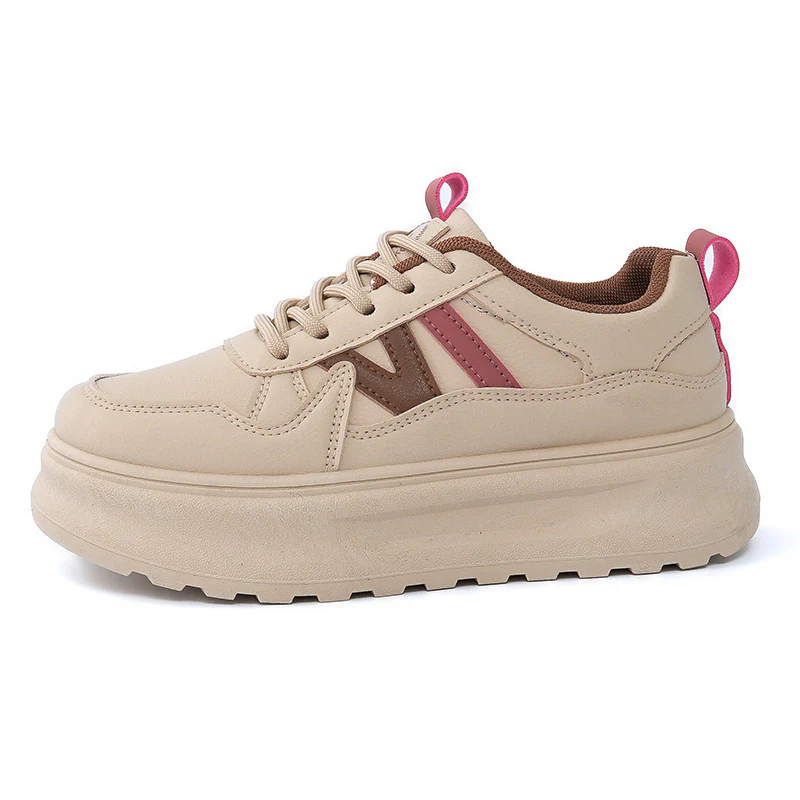 Damen modische Sneaker mit plateauartiger Laufsohle und atmungsaktivem Obermaterial Heidi Mode - Image 6