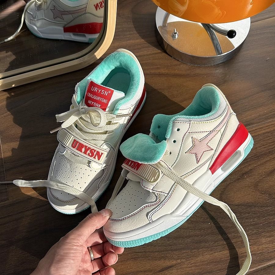 Damen modische Sneaker mit praktischem Klettverschluss und stylischem Sternenmuster Heidi Mode - Image 7