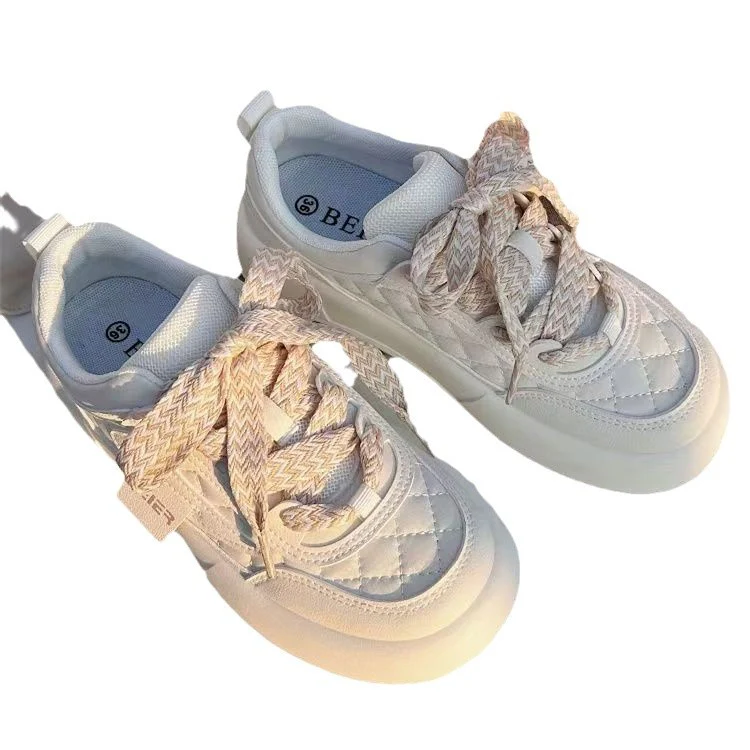 Damen modische Sneaker mit quilted Design und robustem Fersenbereich Heidi Mode - Image 5
