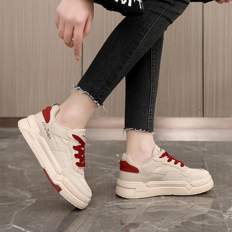 Damen Modische Sneaker mit robustem Laufdesign und bequemer Dämpfung Heidi Mode - Image 3