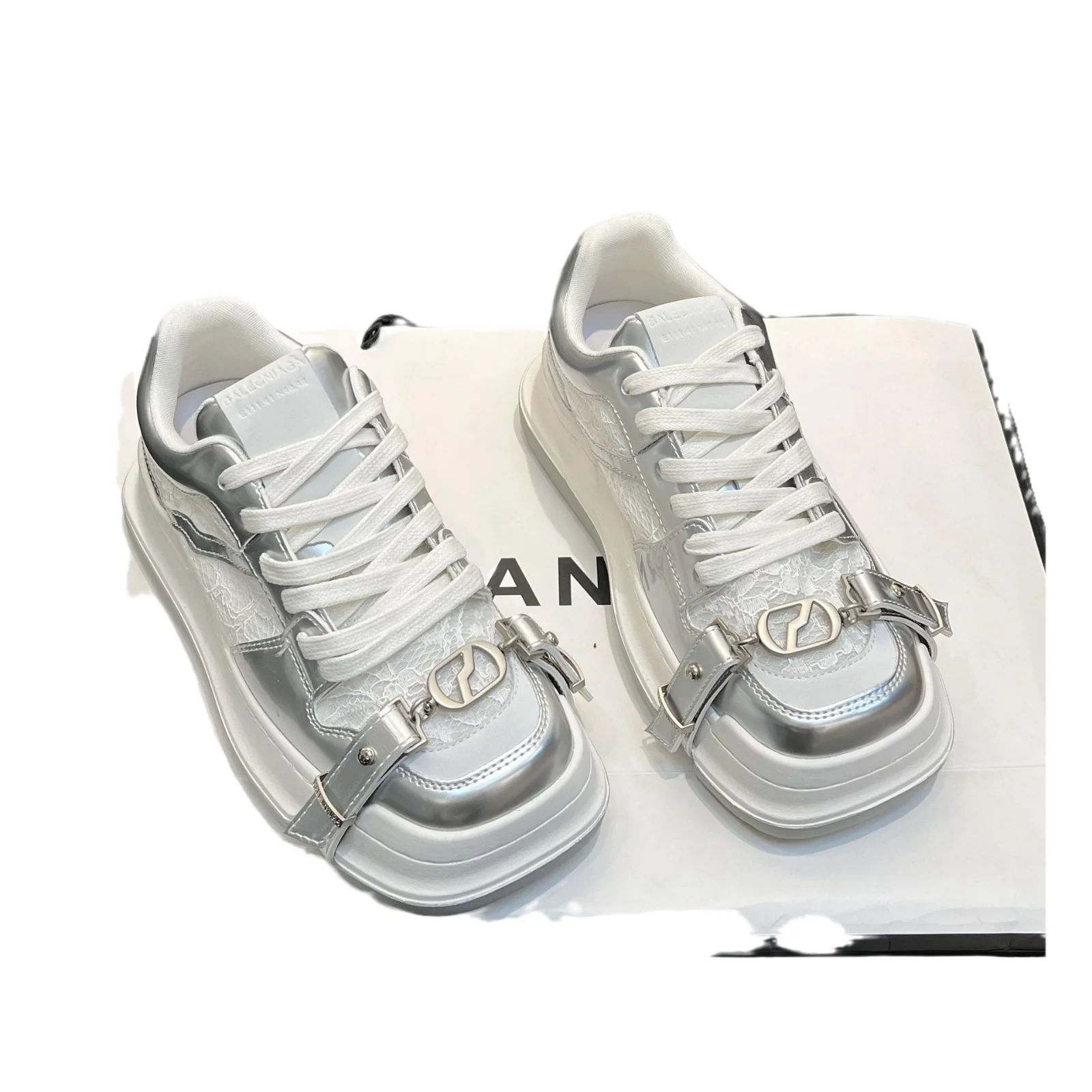 Damen modische Sneaker mit robustem Obermaterial und einzigartigem Design Heidi Mode - Image 5