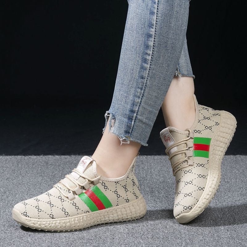 Damen modische Sneaker mit stabilisierender Sohle und atmungsaktiver Struktur Heidi Mode