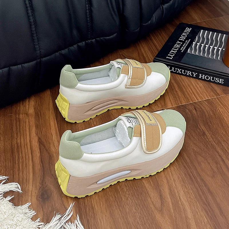 Damen Modische Sneakers im trendigen Plateau-Design Heidi Mode - Image 2