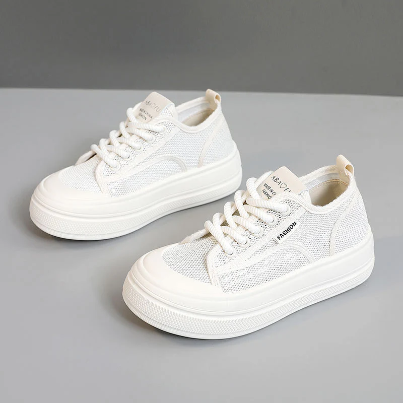 Damen modische Sneakers mit atmungsaktivem Obermaterial und dämpfender Laufsohle Heidi Mode - Image 7