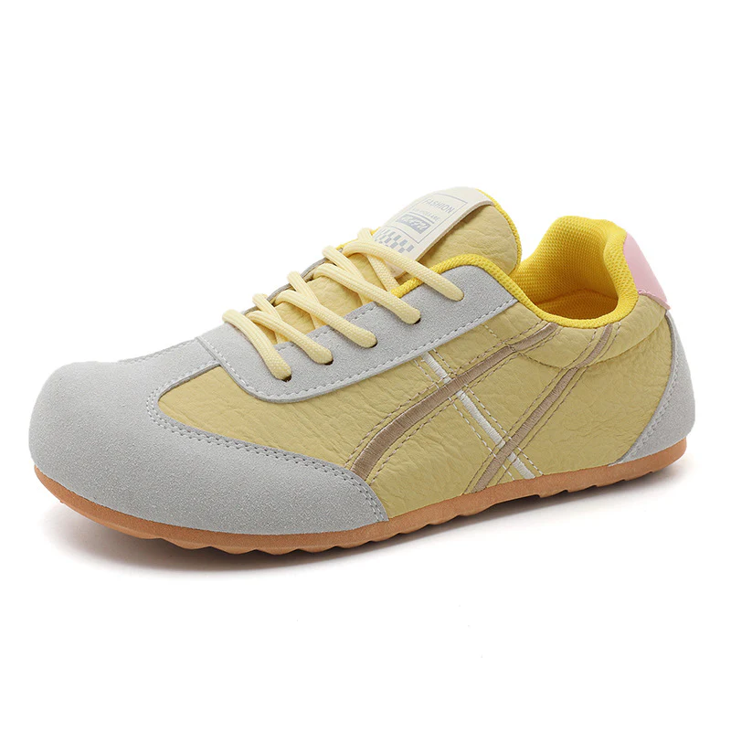 Damen modische Sneakers mit atmungsaktivem Obermaterial und rutschfester Sohle Heidi Mode