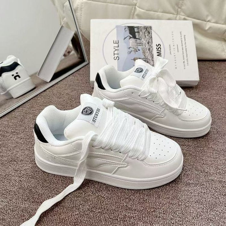 Damen Modische Sneakers mit atmungsaktivem Obermaterial und rutschfester Sohle Heidi Mode