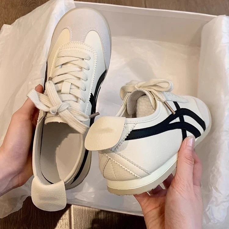 Damen modische Sneakers mit atmungsaktivem Obermaterial und sportlichem Design Heidi Mode - Image 2