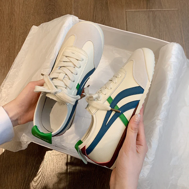 Damen modische Sneakers mit atmungsaktivem Obermaterial und sportlichem Design Heidi Mode - Image 6