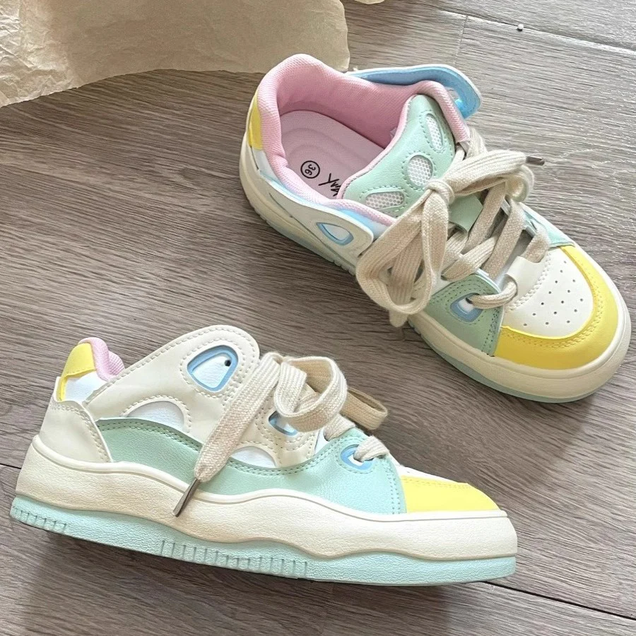 Damen Modische Sneakers mit atmungsaktiven Einsätzen und bequemer Dämpfung Heidi Mode - Image 2