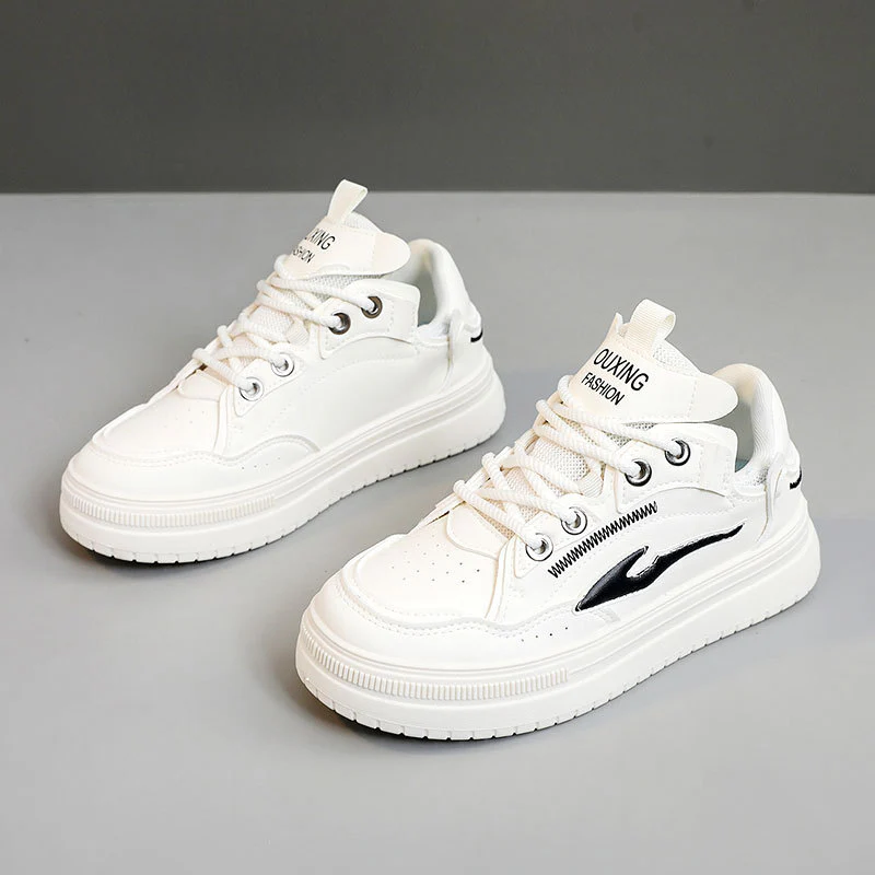 Damen modische Sneakers mit atmungsaktiver Mesh-Oberfläche und dämpfender Sohle Heidi Mode - Image 6