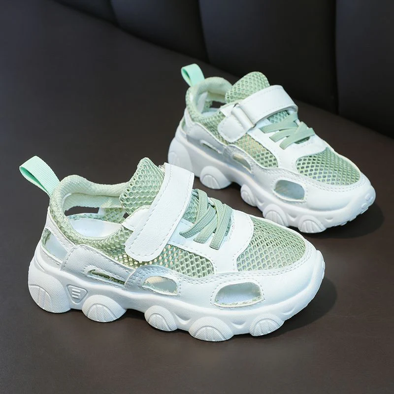 Damen modische Sneakers mit atmungsaktiver Mesh-Oberfläche und verstellbarem Klettverschluss Heidi Mode - Image 3