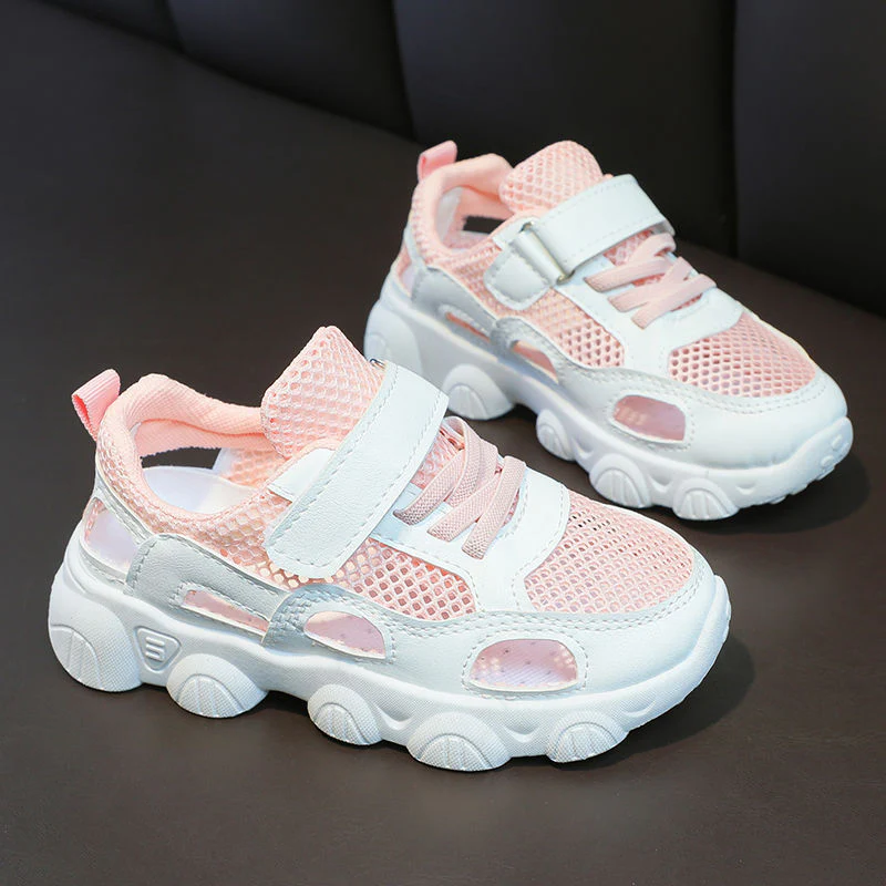 Damen modische Sneakers mit atmungsaktiver Mesh-Oberfläche und verstellbarem Klettverschluss Heidi Mode - Image 6