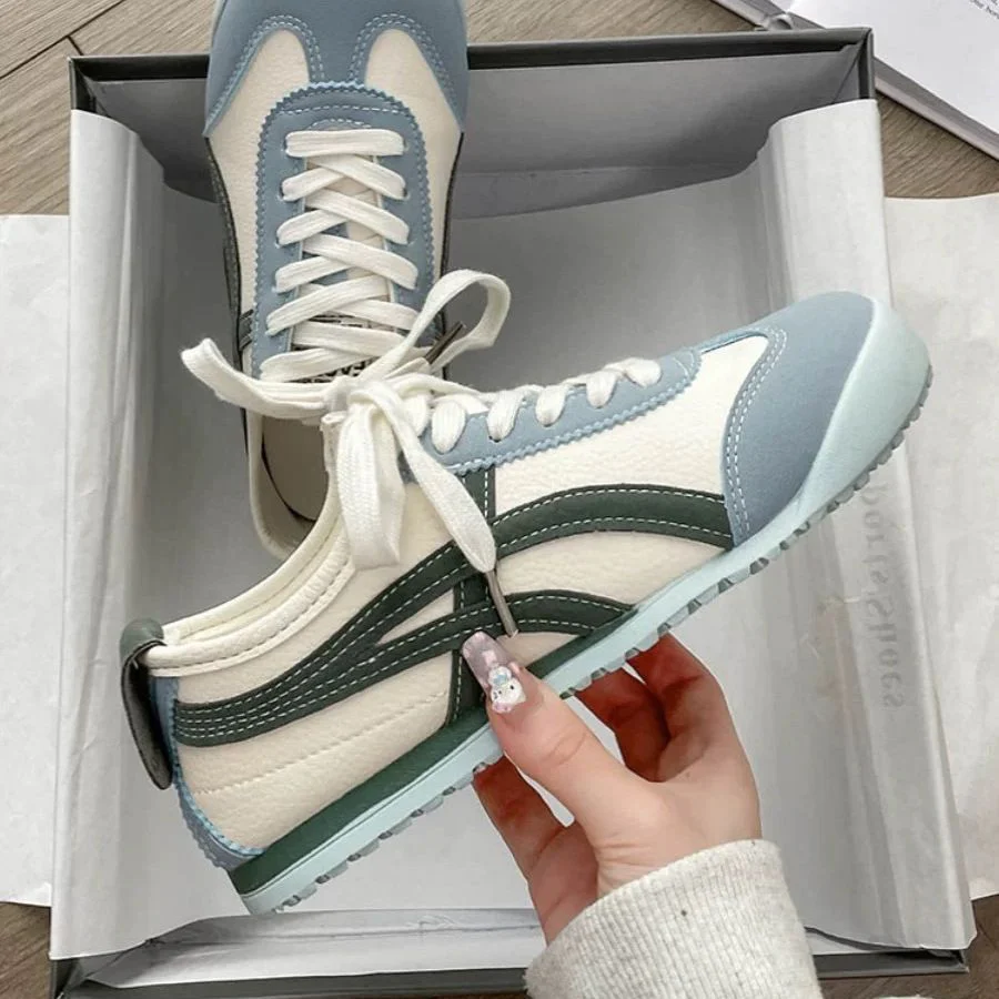 Damen modische Sneakers mit atmungsaktiver Oberflächenstruktur und bequemer Dämpfung Heidi Mode - Image 4