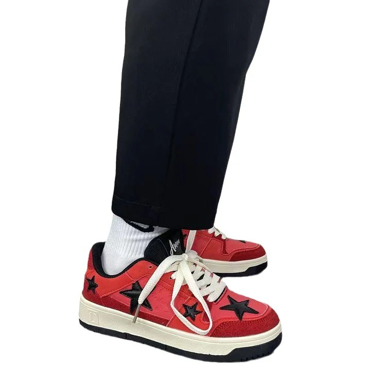 Damen modische Sneakers mit auffälligem Sternen-Design und bequemer Dämpfung Heidi Mode - Image 5