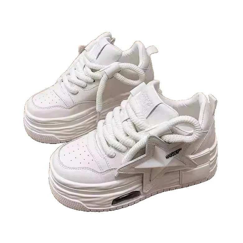 Damen modische Sneakers mit auffälliger Sternenapplikation und komfortabler Dämpfung Heidi Mode - Image 5