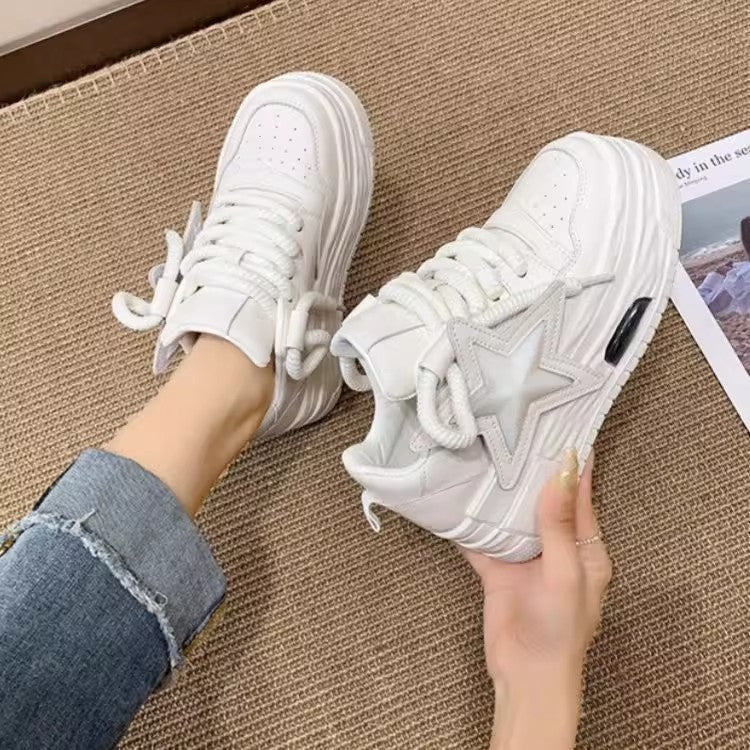 Damen modische Sneakers mit auffälliger Sternenapplikation und komfortabler Dämpfung Heidi Mode - Image 6