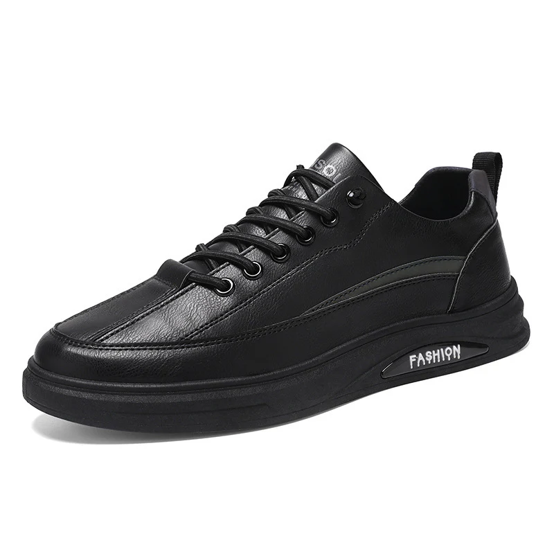Damen Modische Sneakers mit aufwändiger Leder-Oberfläche und stoßdämpfendem Sohlenprofil Heidi Mode - Image 5