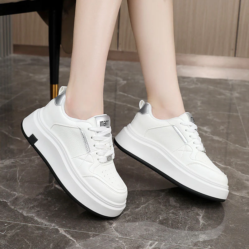 Damen modische Sneakers mit dämpfendem Komfort und trendiger Plateausohle Heidi Mode - Image 4