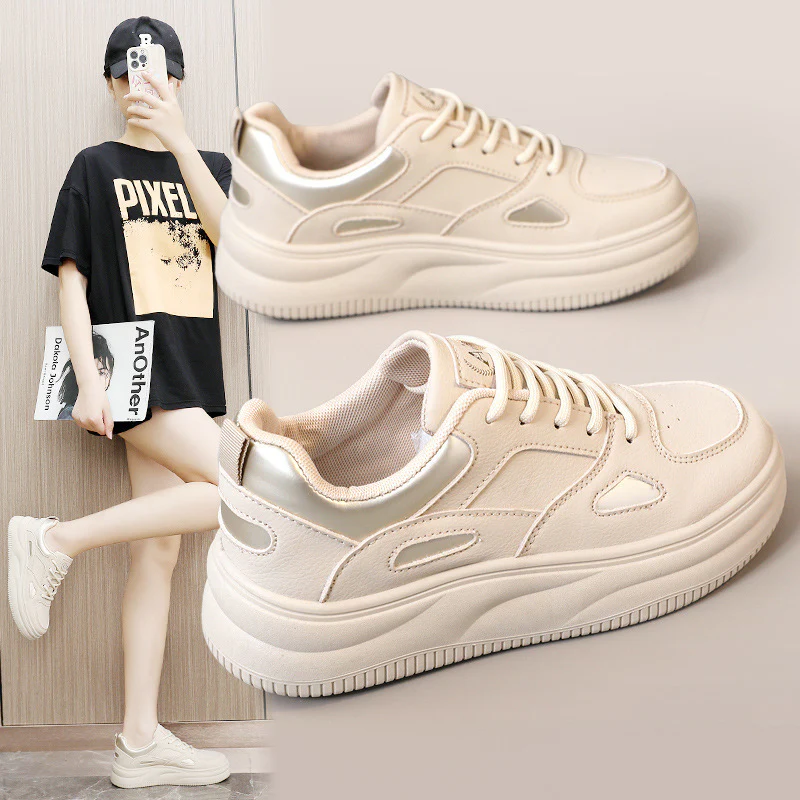 Damen modische Sneakers mit dämpfender Laufsohle und atmungsaktiver Konstruktion Heidi Mode