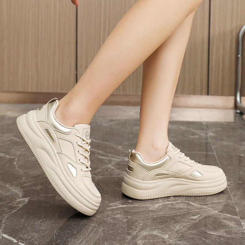 Damen modische Sneakers mit dämpfender Laufsohle und atmungsaktiver Konstruktion Heidi Mode - Image 4