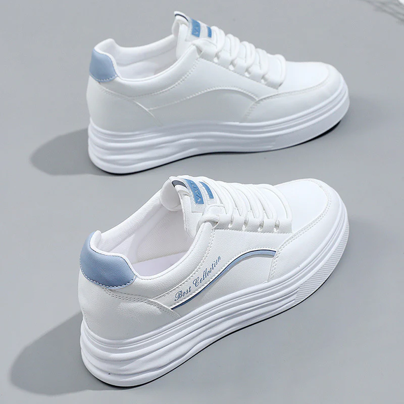 Damen modische Sneakers mit dämpfender Laufsohle und trendigem Design Heidi Mode