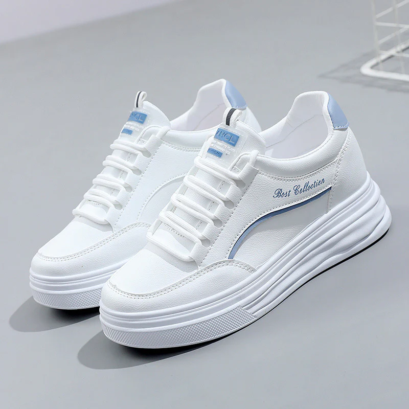 Damen modische Sneakers mit dämpfender Laufsohle und trendigem Design Heidi Mode - Image 2