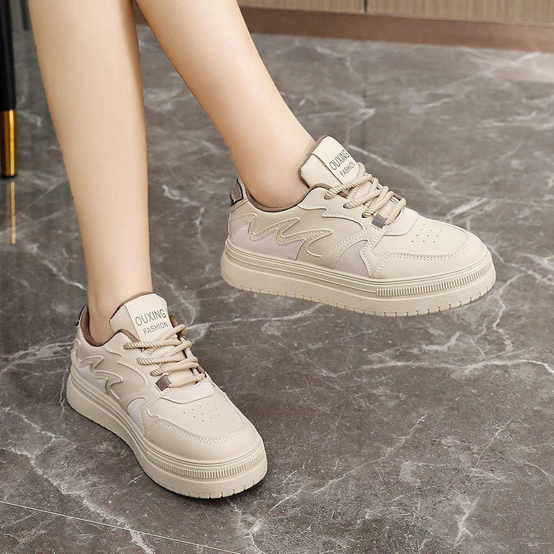 Damen Modische Sneakers mit dämpfender Sohle und atmungsaktivem Obermaterial Heidi Mode - Image 3