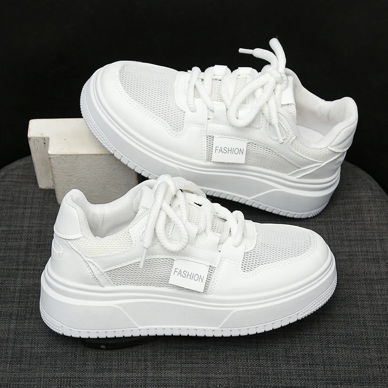 Damen Modische Sneakers mit dämpfender Sohle und atmungsaktiver Mesh-Oberfläche Heidi Mode - Image 2