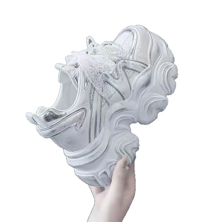 Damen modische Sneakers mit dekorativen Perlen und luftiger Mesh-Oberfläche Heidi Mode - Image 5