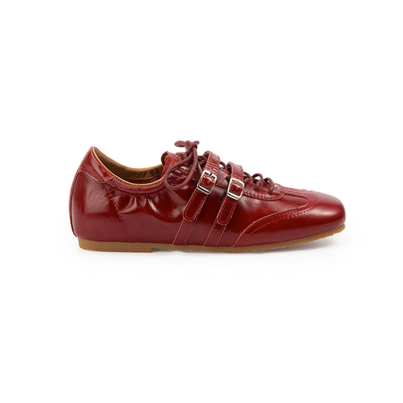 Damen modische Sneakers mit dekorativen Riemen und weichem Innenfutter Heidi Mode - Image 5