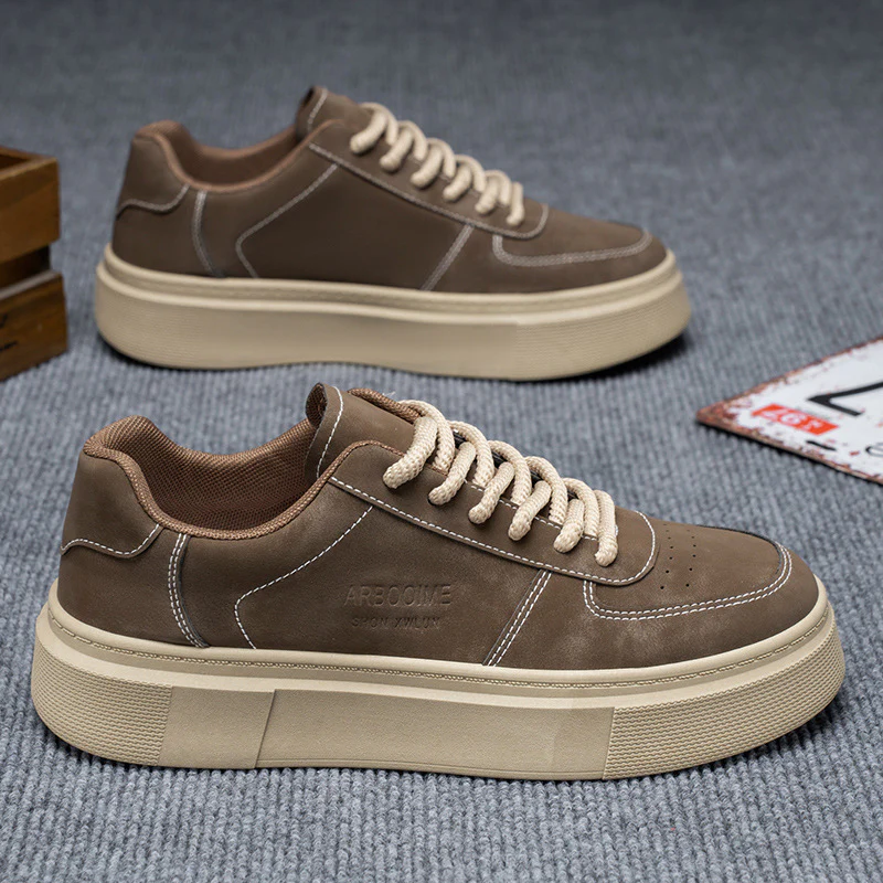 Damen modische Sneakers mit dicker Profilsohle und robustem Obermaterial Heidi Mode - Image 4