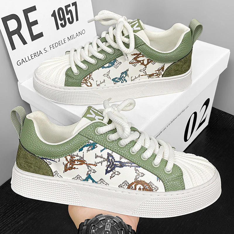 Damen Modische Sneakers mit einzigartigem Muster und rutschfester Sohle Heidi Mode - Image 3