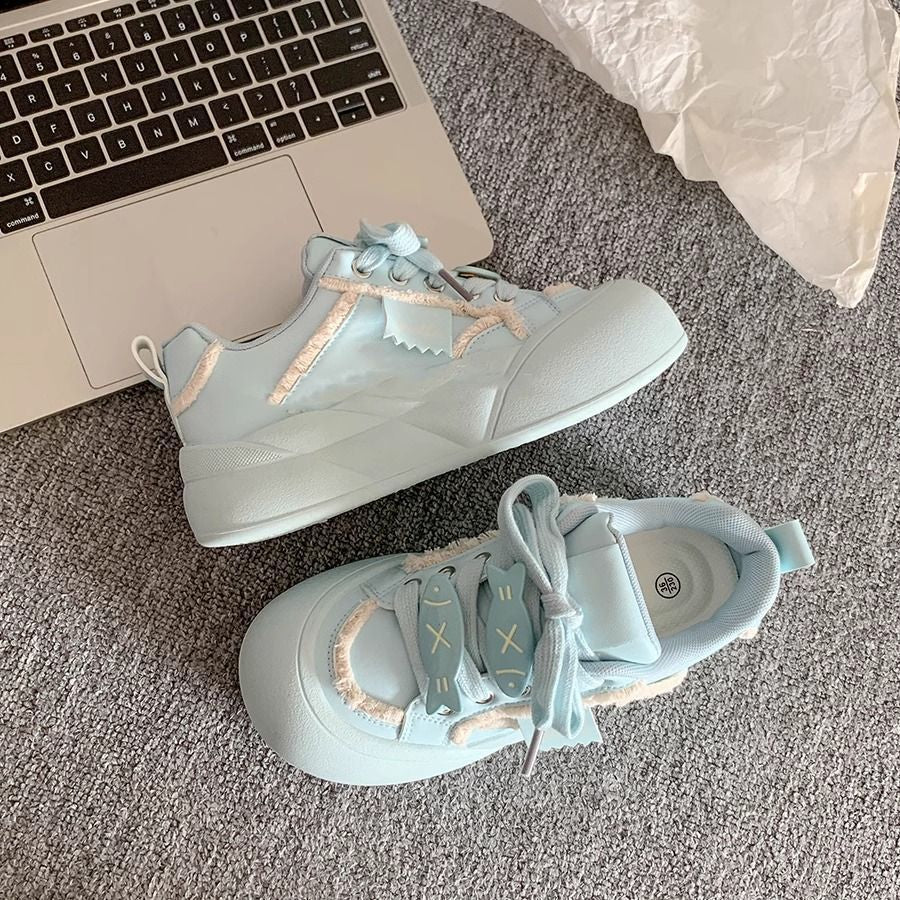 Damen Modische Sneakers mit einzigartigem Schnürsystem und bequemer Sohle Heidi Mode - Image 7