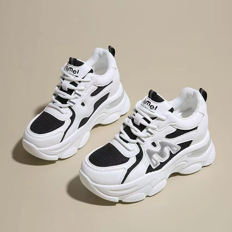 Damen modische Sneakers mit elastischem Obermaterial und dämpfender Sohle Heidi Mode
