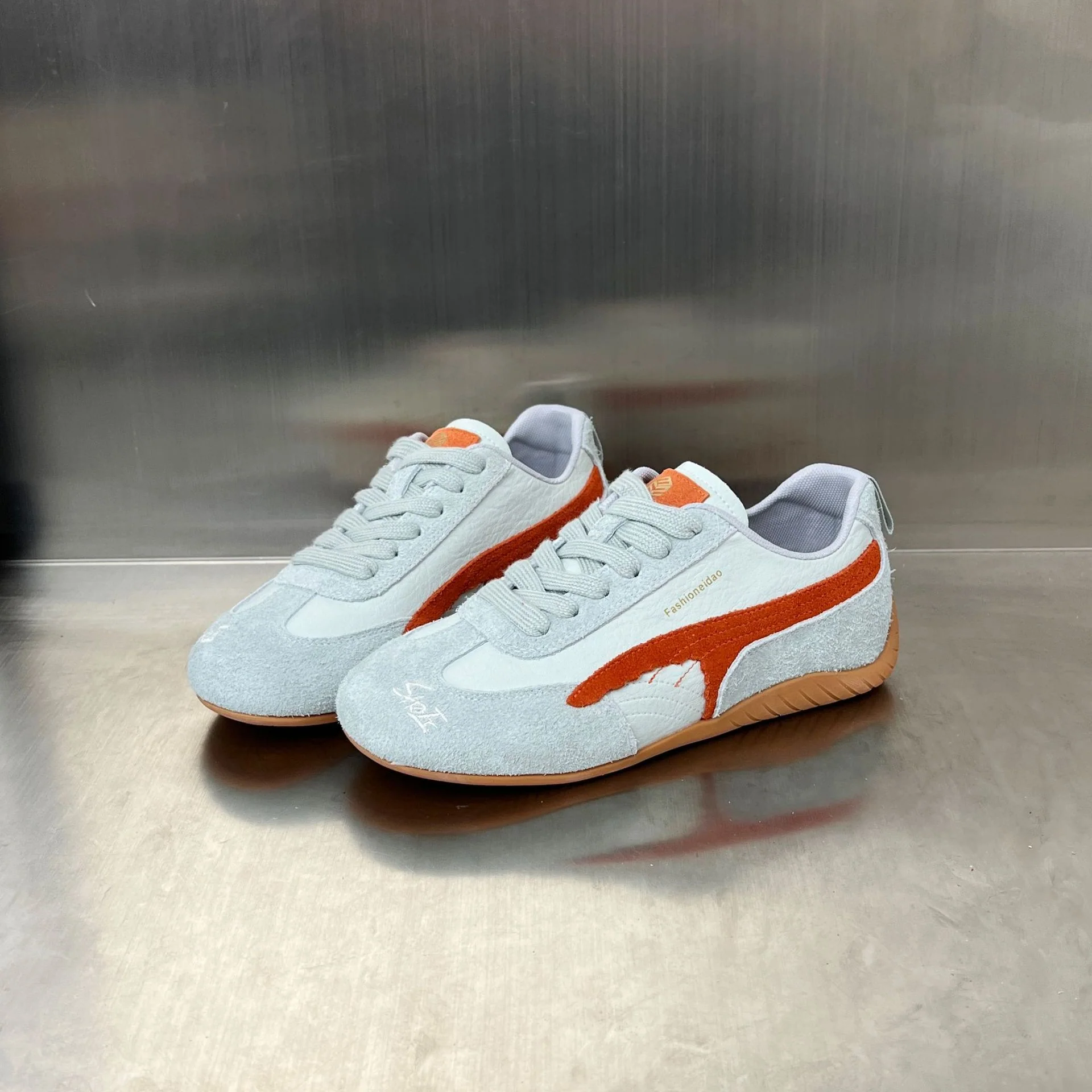 Damen Modische Sneakers mit elegantem Obermaterial und rutschfester Sohle Heidi Mode - Image 6