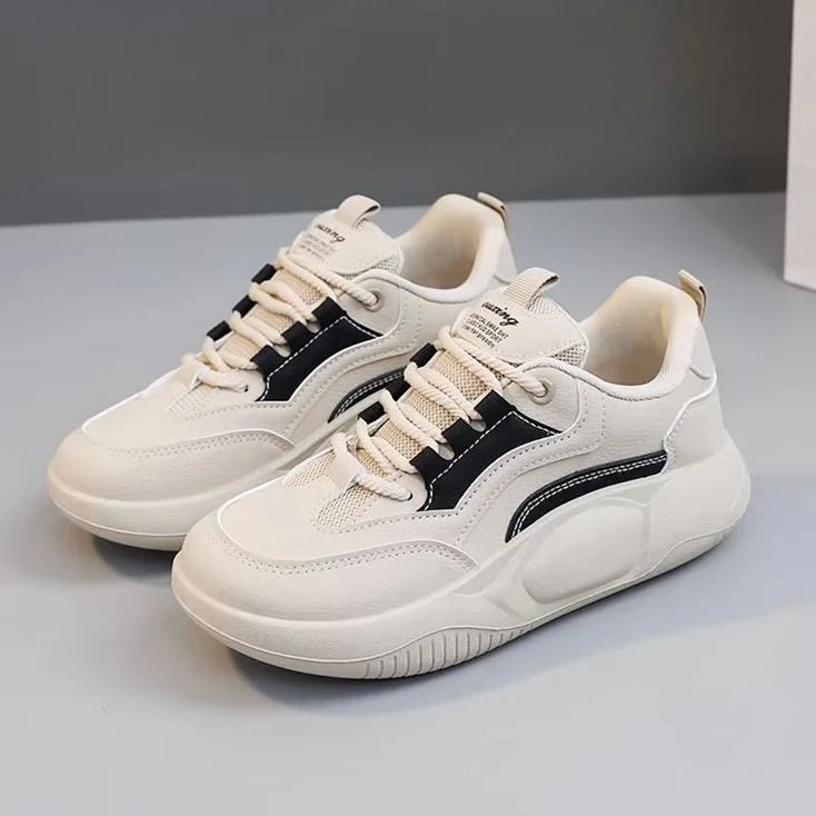 Damen modische Sneakers mit ergonomischem Design und strapazierfähigem Obermaterial Heidi Mode - Image 2